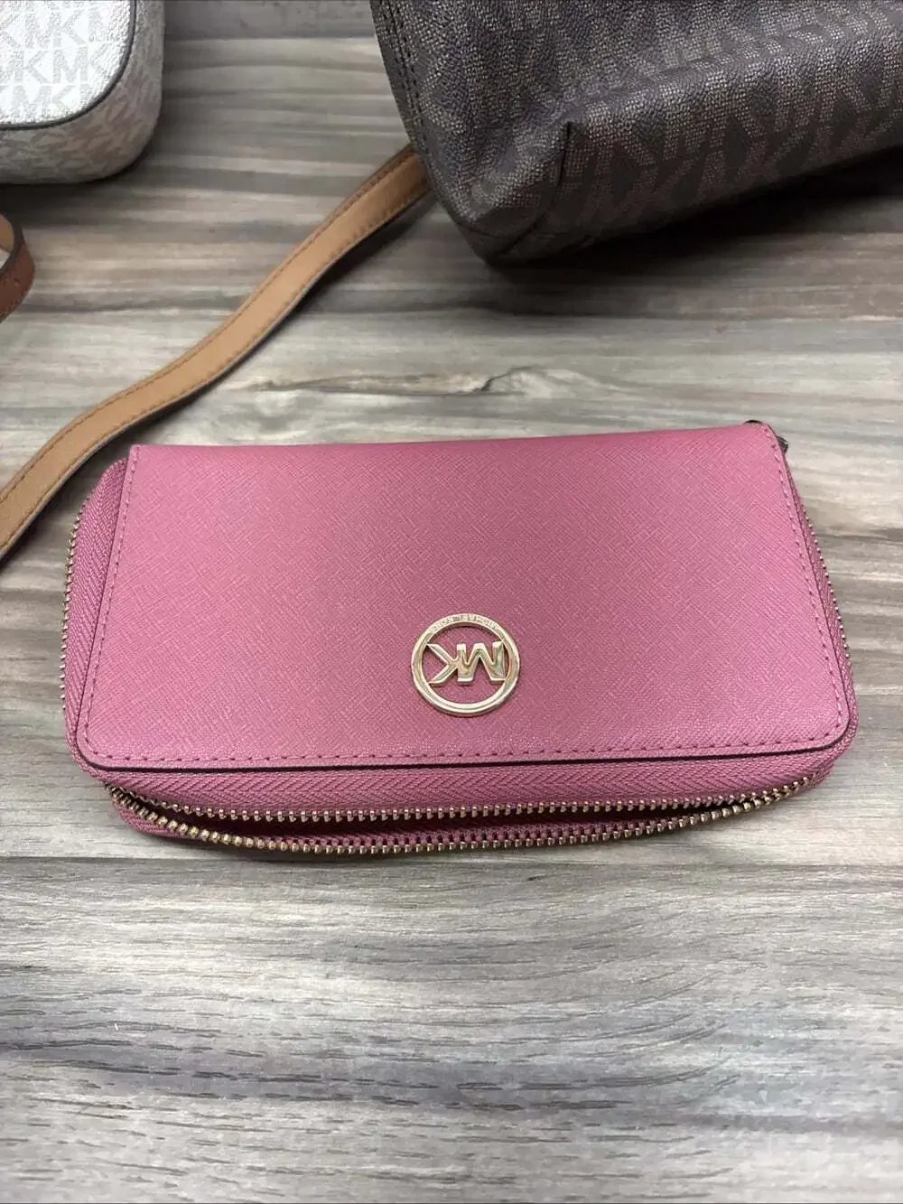 Michael Kors Morgan Leather Purse Lot Of 2+ Wallet